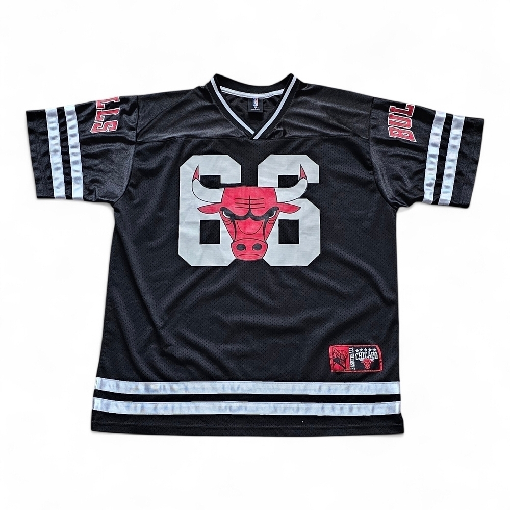 Chicago Bulls Black Mesh Jersey Size Large